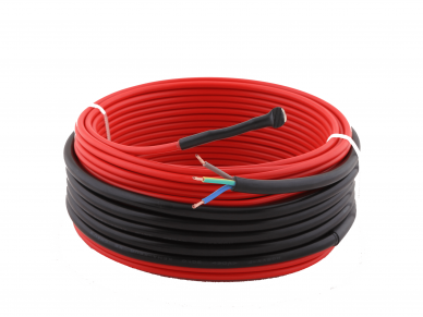 Elektrinis grindų šildymo kabelis - 12W/m 12