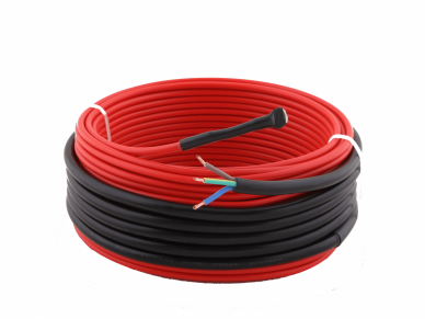 Elektrinis grindų šildymo kabelis - 18W/m 17